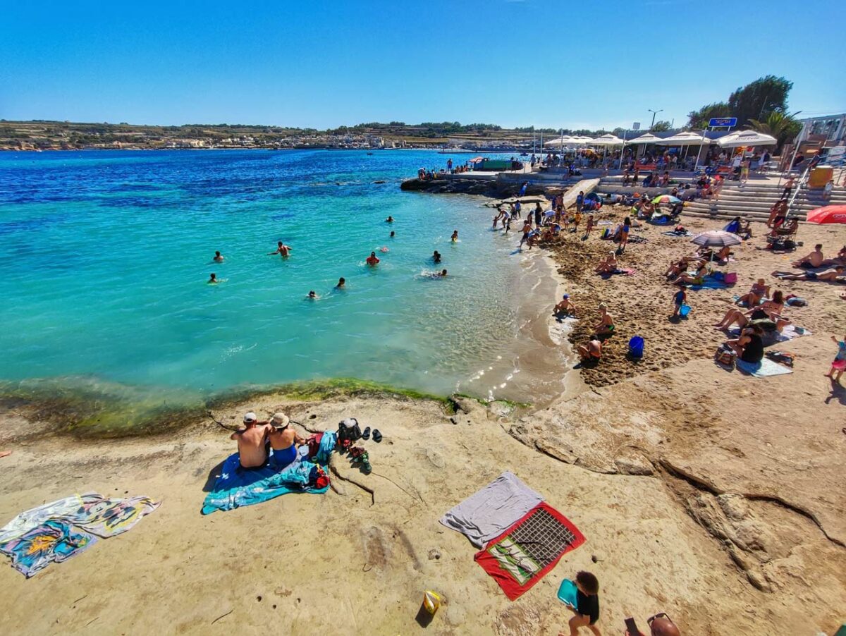 Plaża na Malcie